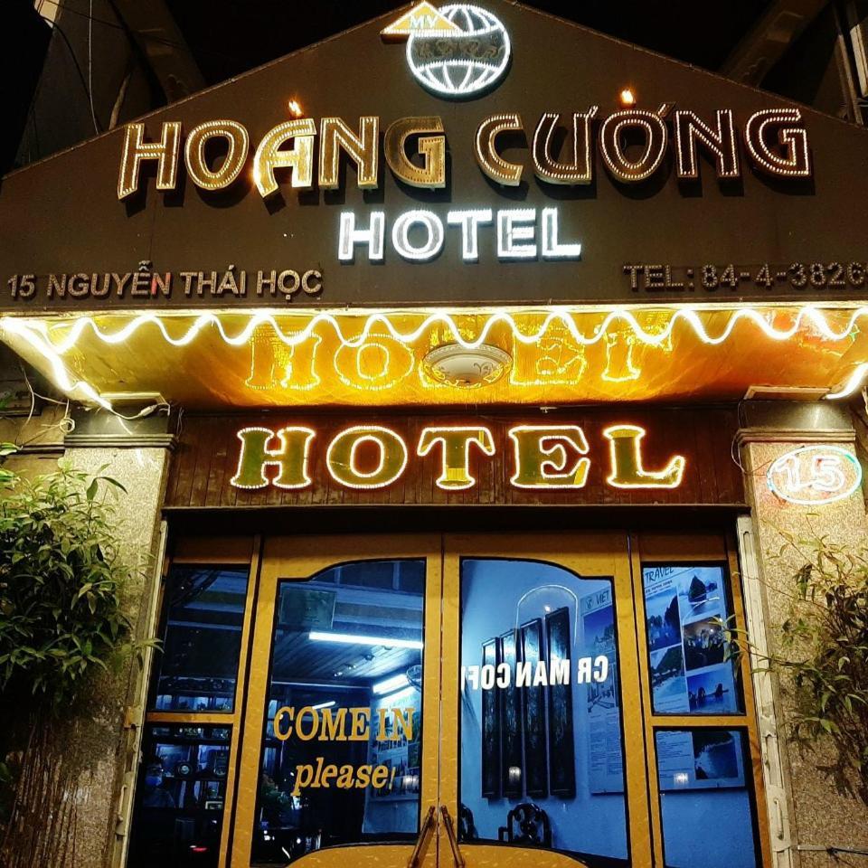 Hoang Cuong Hotel 15 Nguyen Thai Hoc Hanoi Esterno foto
